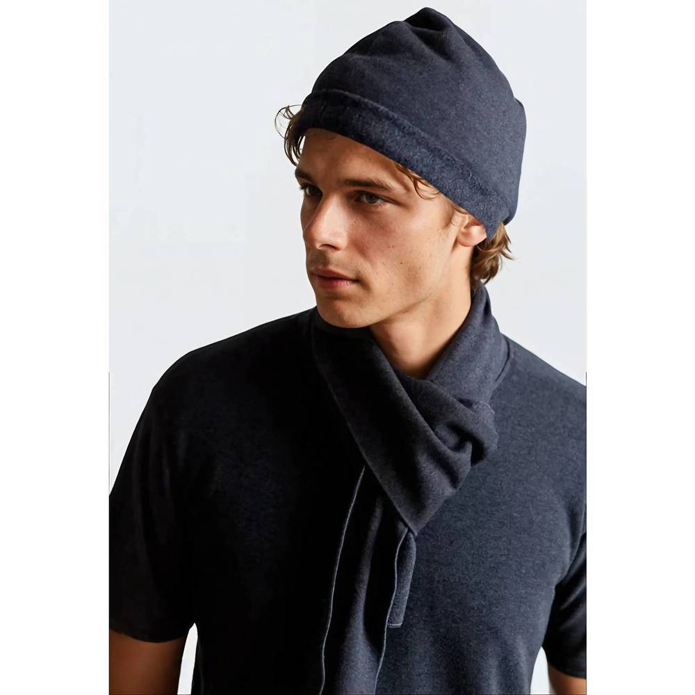 NEW BUKI unisex beanie for him in charcoal grey
